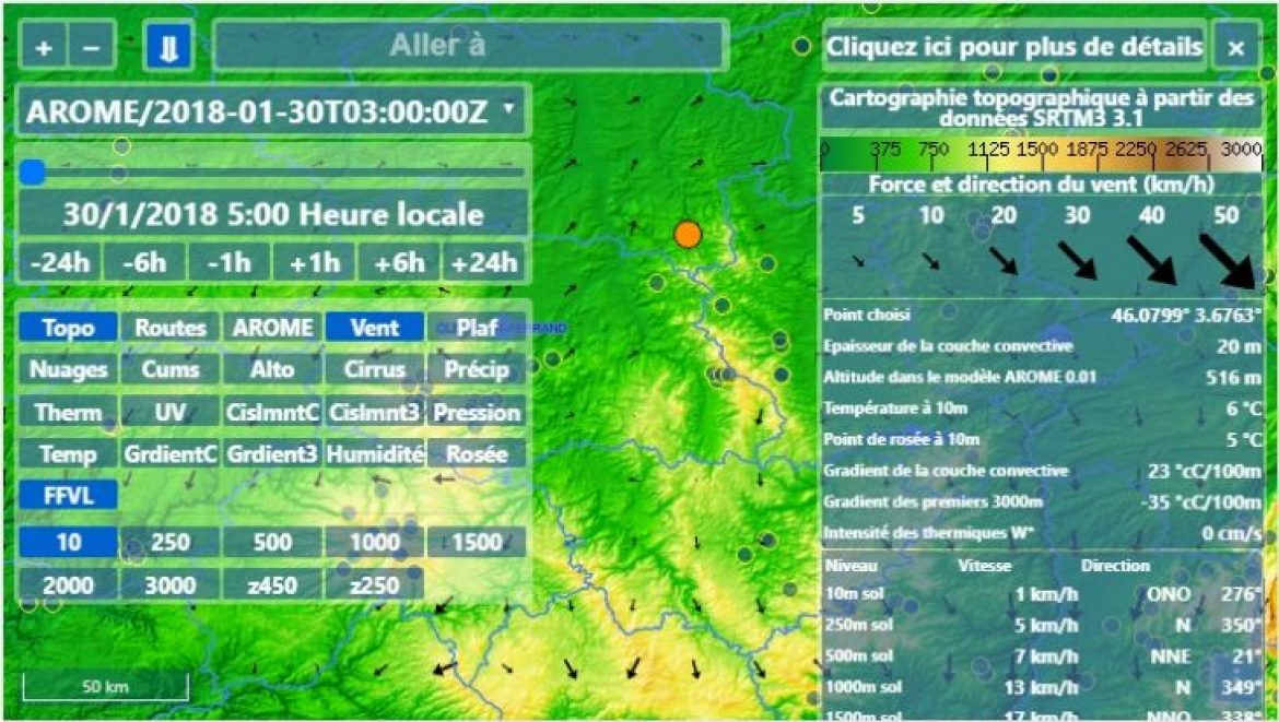 Velivole.fr, un nouveau site météo dédié pour le vol libre