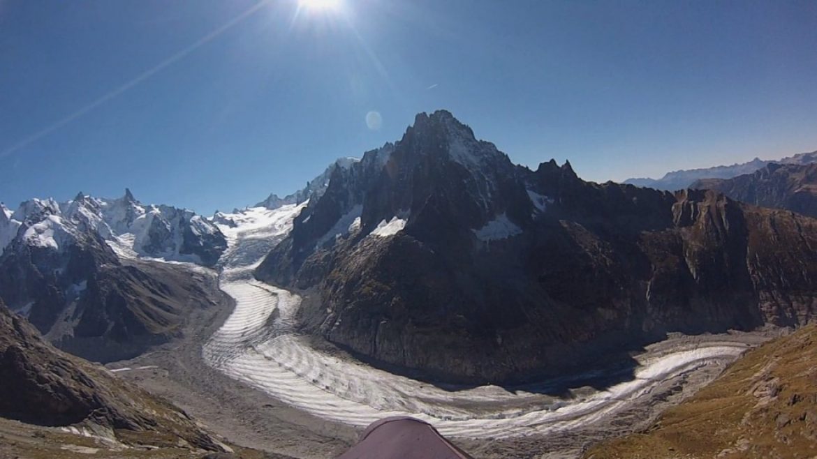 Vol au coeur de la Mer de Glace jusqu’au Glacier des Bossons