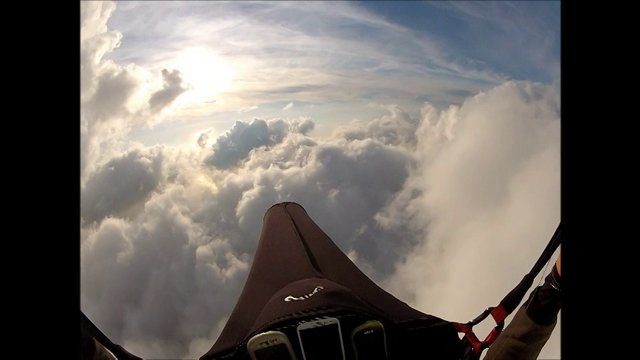 Vol au dessus des nuages à Oludeniz (Turquie)