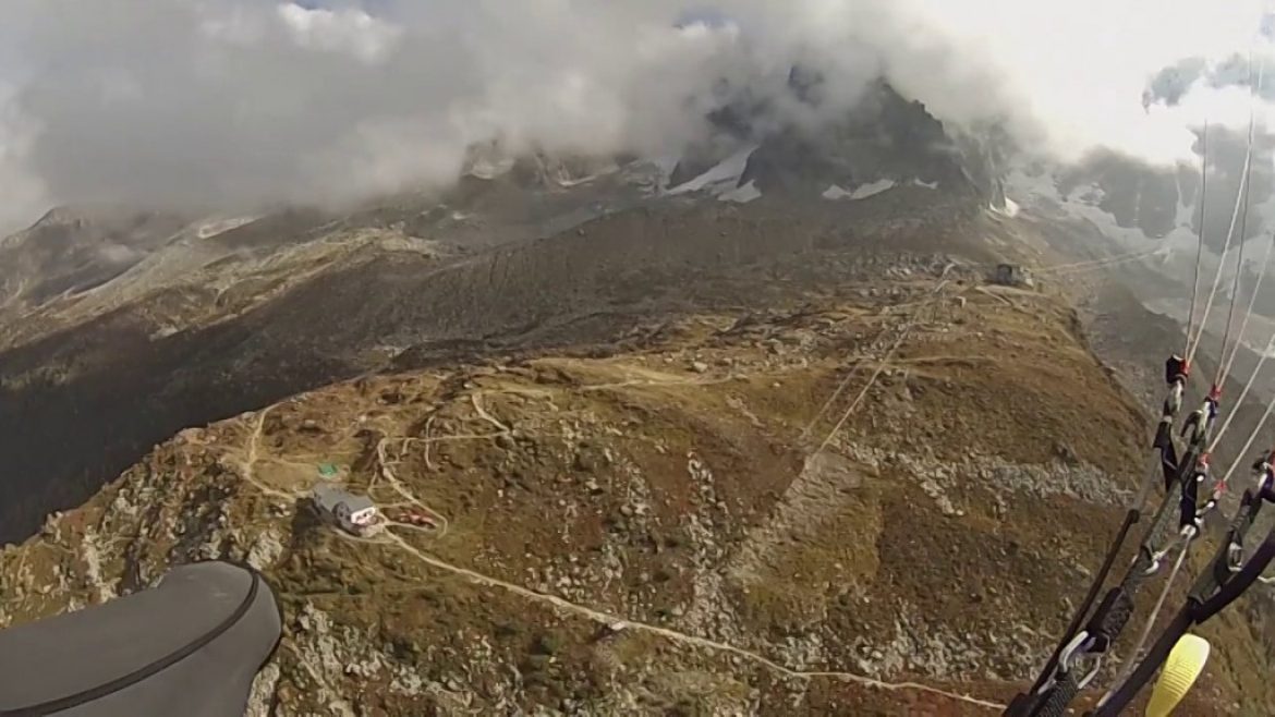 Vol parapente au Col de Balme avec Stéphane Boulenger (Chamonix)