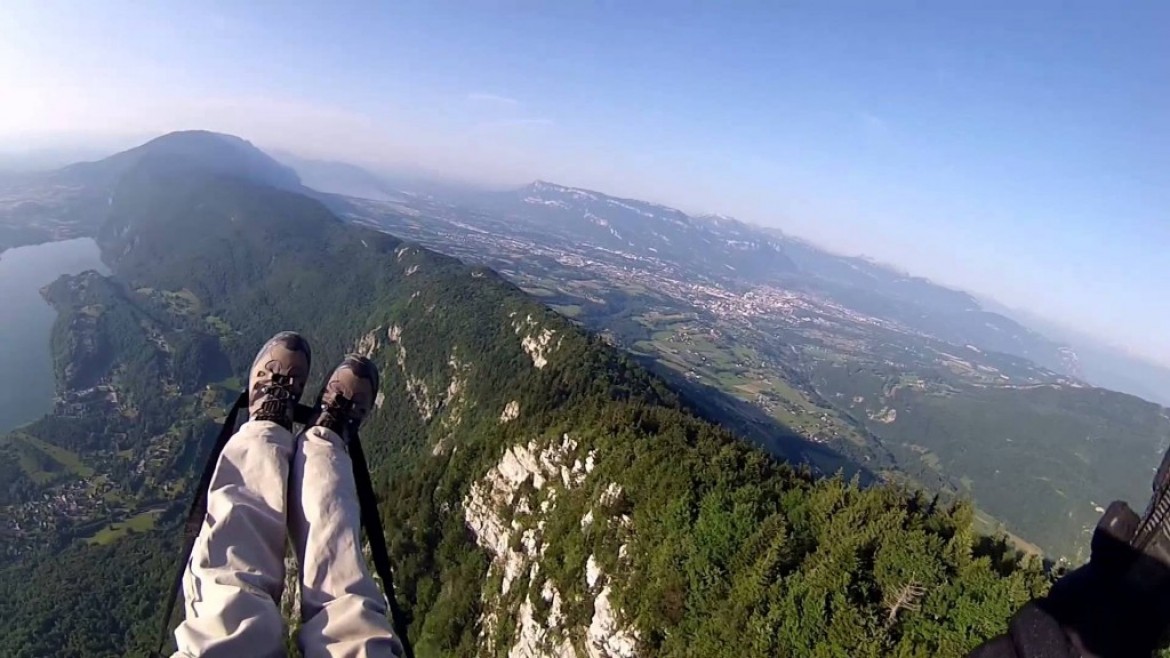 Vol site parapente Aiguebelette (73)