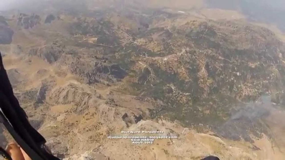 Vol site parapente Ras Timedouine (Algérie)