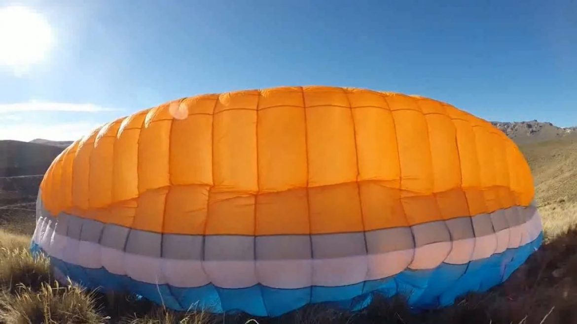 Vol sur le site parapente Anfiteatro (Argentine)