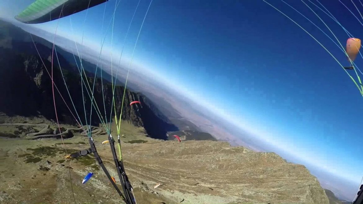 Vol sur le site parapente Balea – Fagaras (Roumanie)