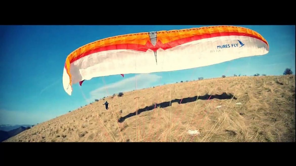 Vol sur le site parapente La Rimetea (Roumanie)