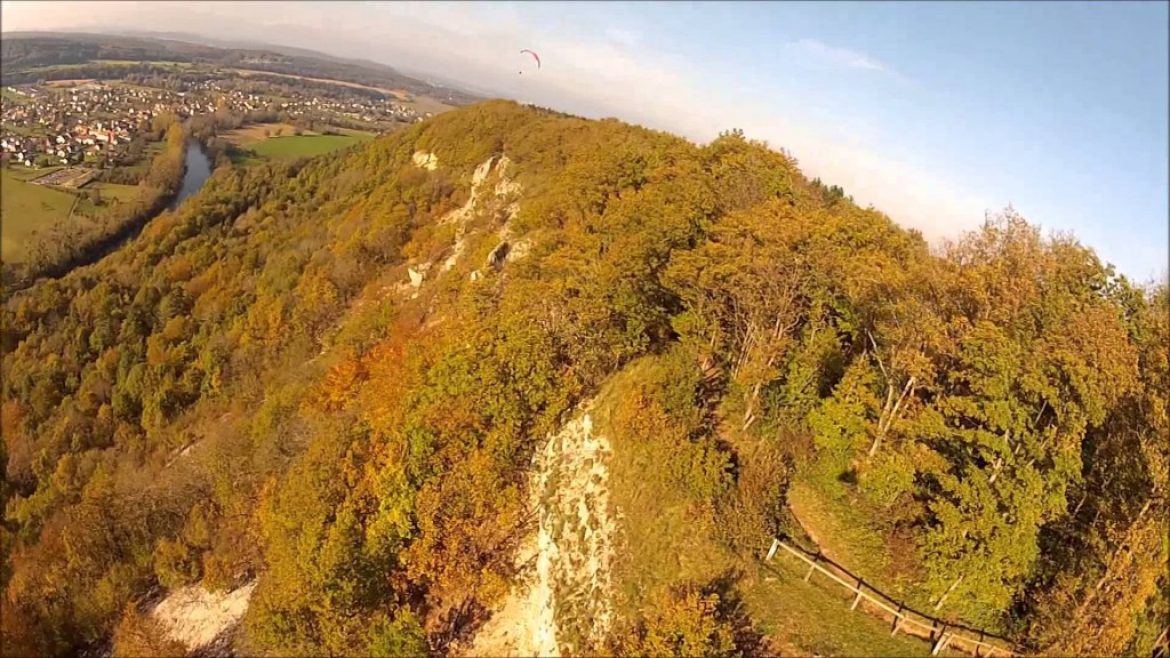 Vol sur le site parapente Mathay – Doubs (25)