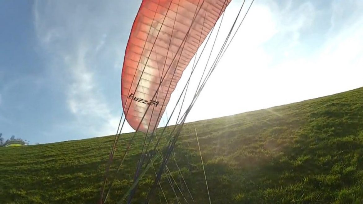 Vol sur le site parapente Rigny Le Ferron (10)