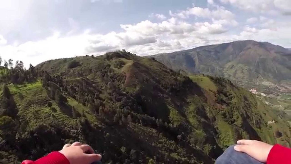 Vol sur le site parapente San Felix (Colombie)