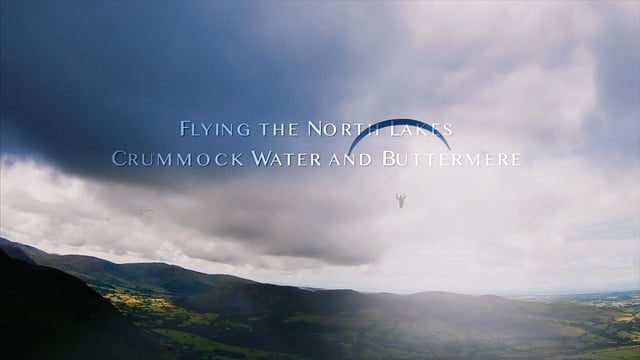 Parapente dans le Lake District, pays des lacs dans le Nord de l’Angleterre