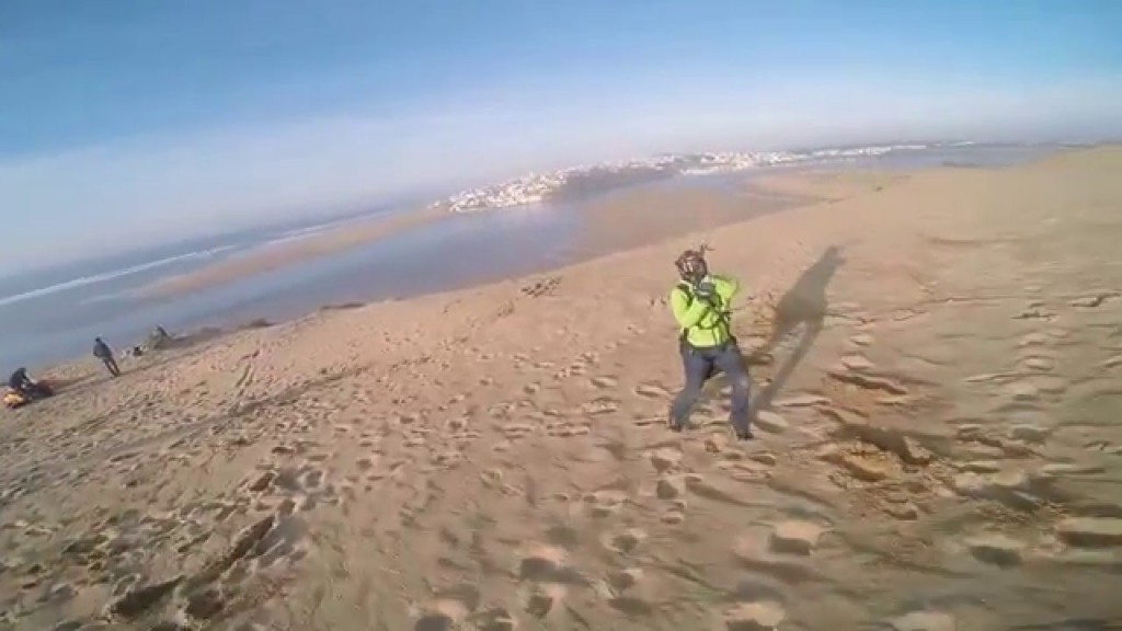 Voler en parapente à Moulay Bousselham (Maroc)
