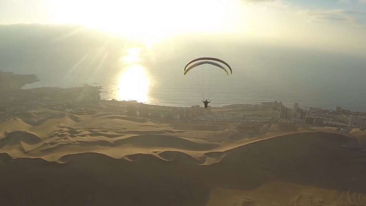 “Waggadin”, voeu exaucé pour un trip parapente à Iquique